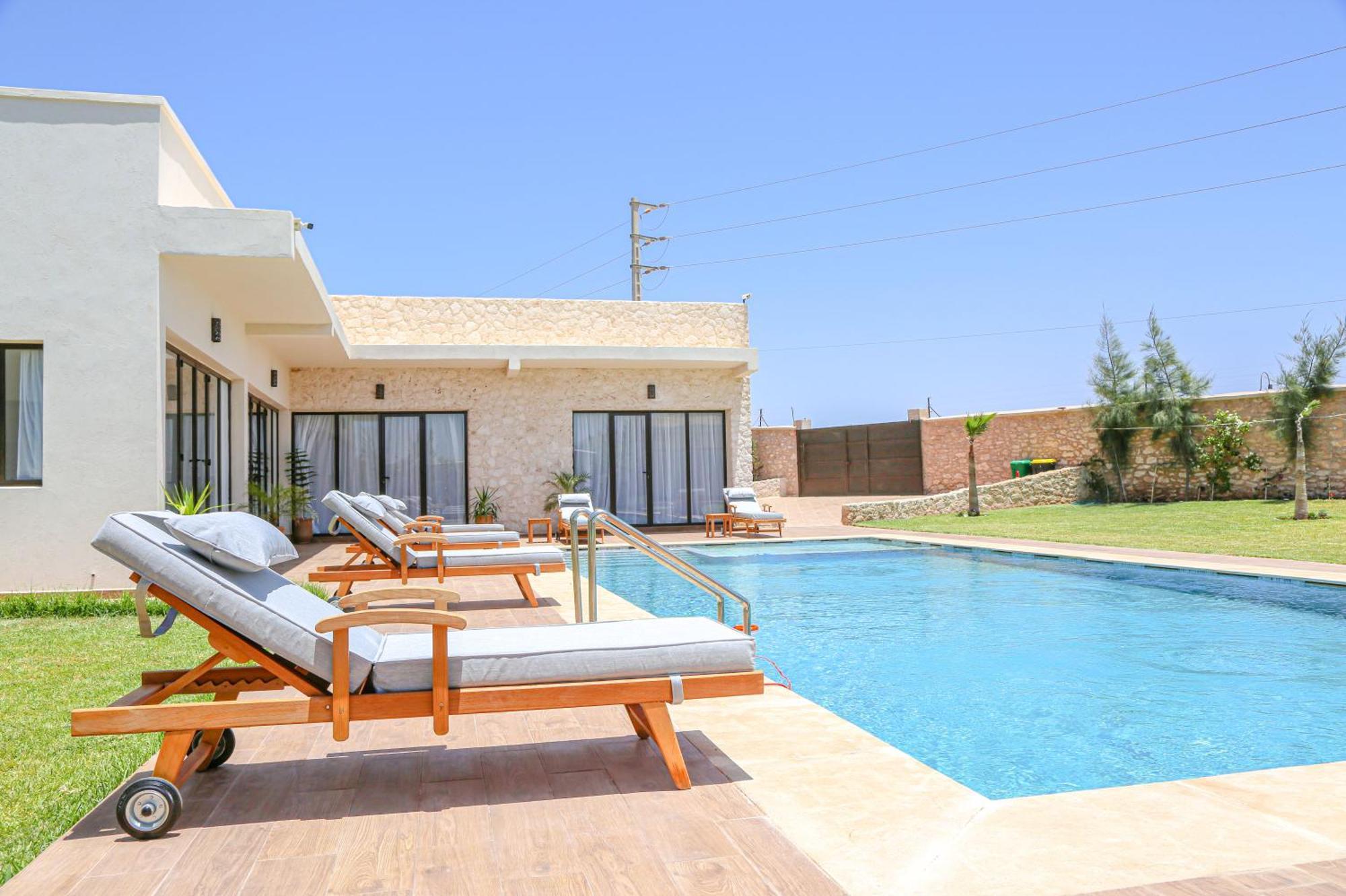 Villa La Rose Bleue - Residence Hoteliere Avec Piscine - Esauira Exterior foto