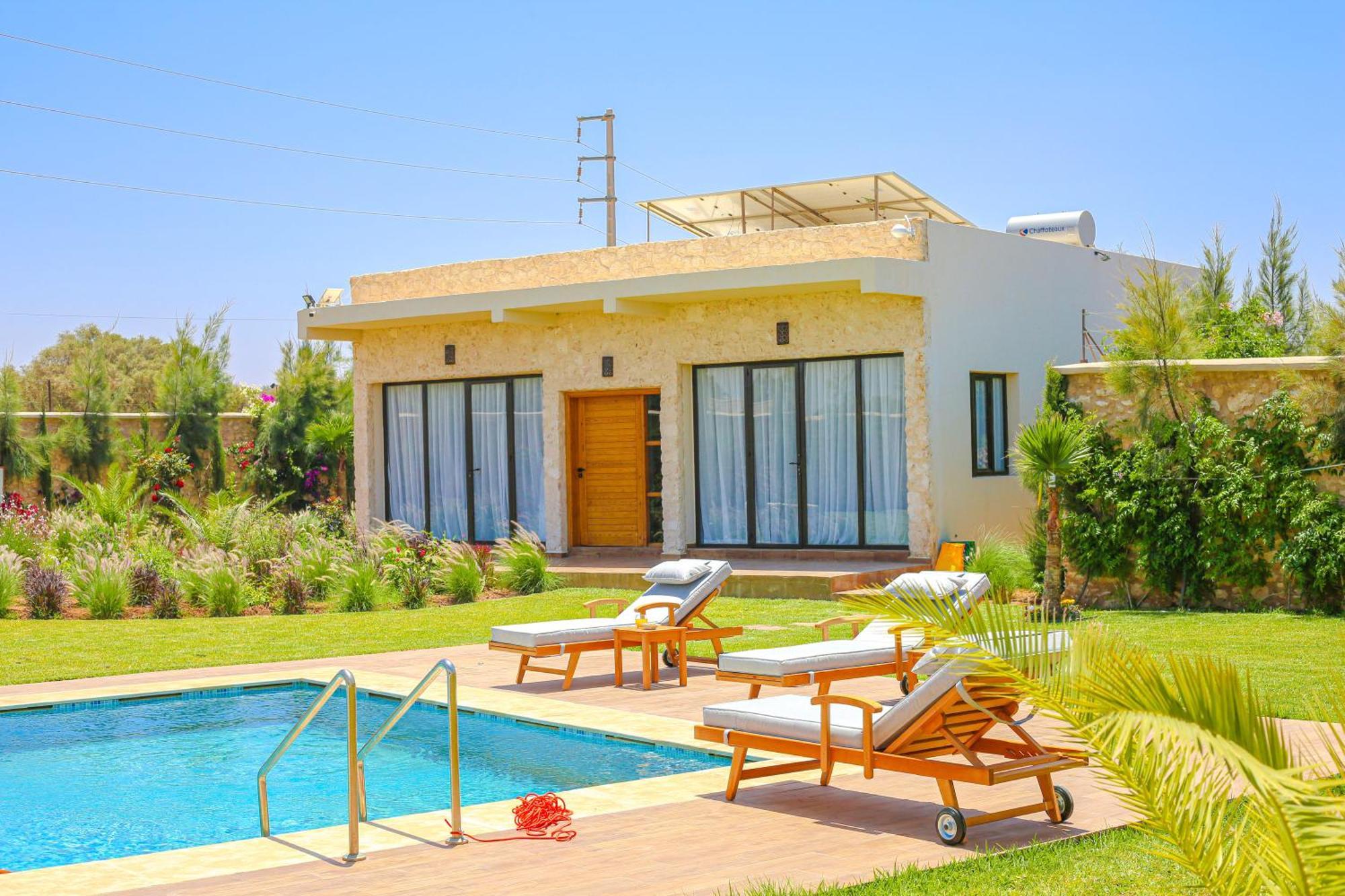 Villa La Rose Bleue - Residence Hoteliere Avec Piscine - Esauira Exterior foto